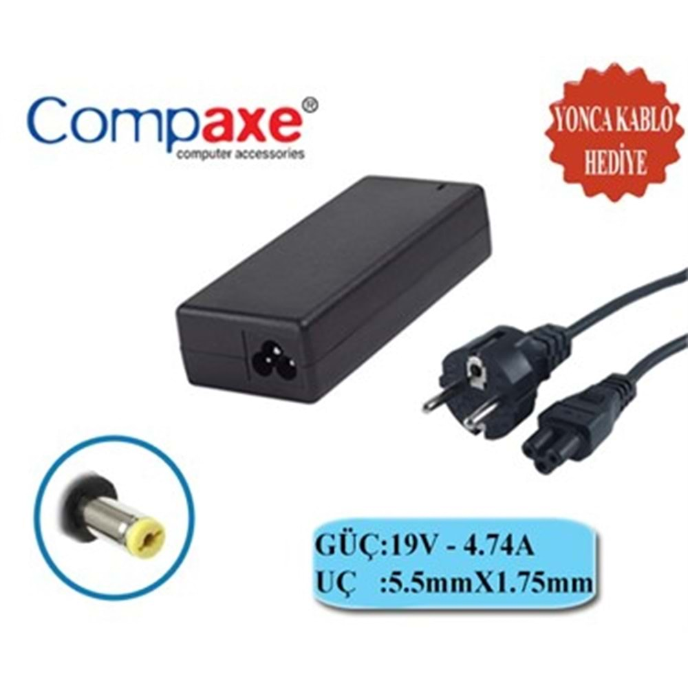 COMPAXE CLA-446 ACER NOTEBOOK ŞARJ ALETİ