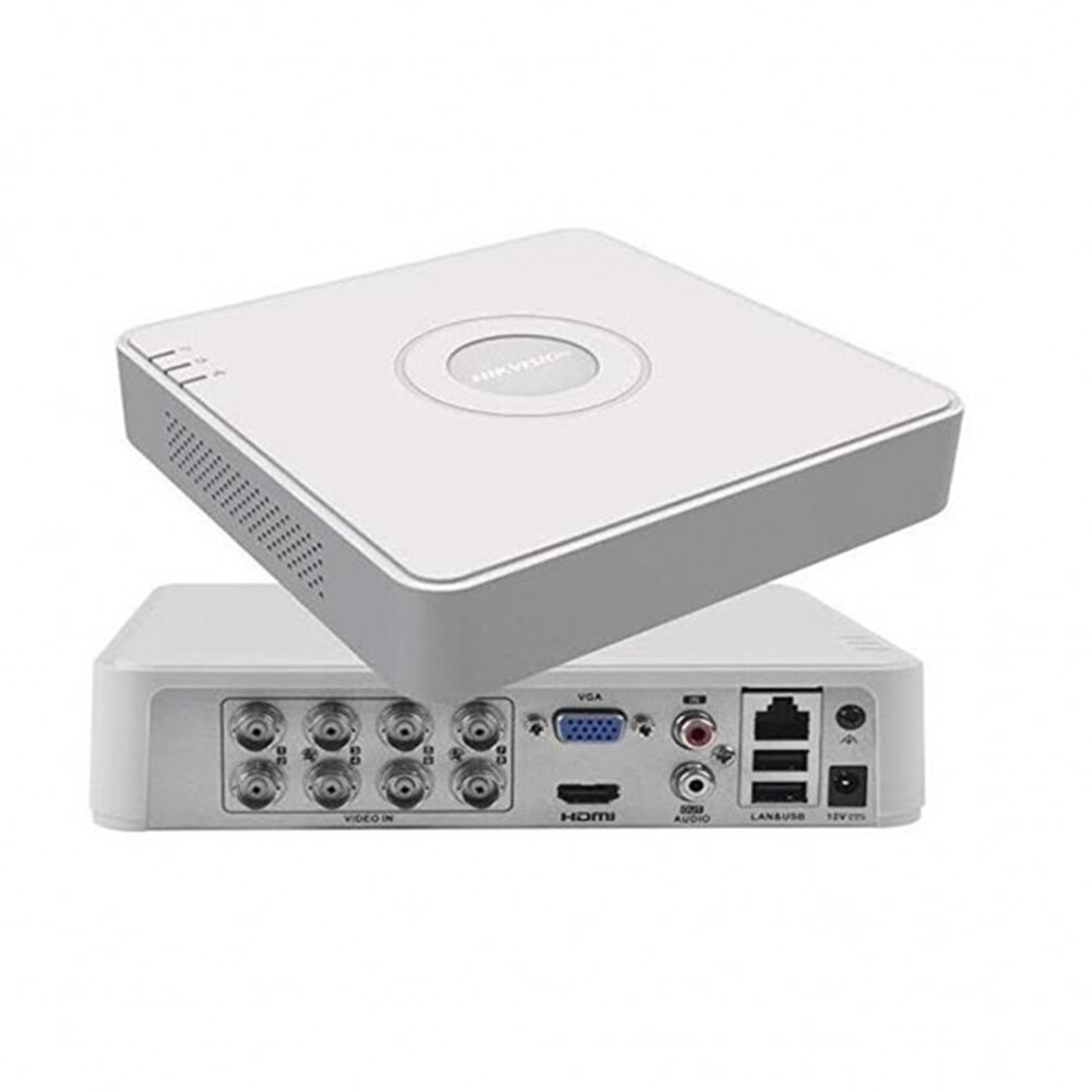 HIKVISION DS-7108HGHI-K1 1080P LİTE HD-TVI DVR +2 IP