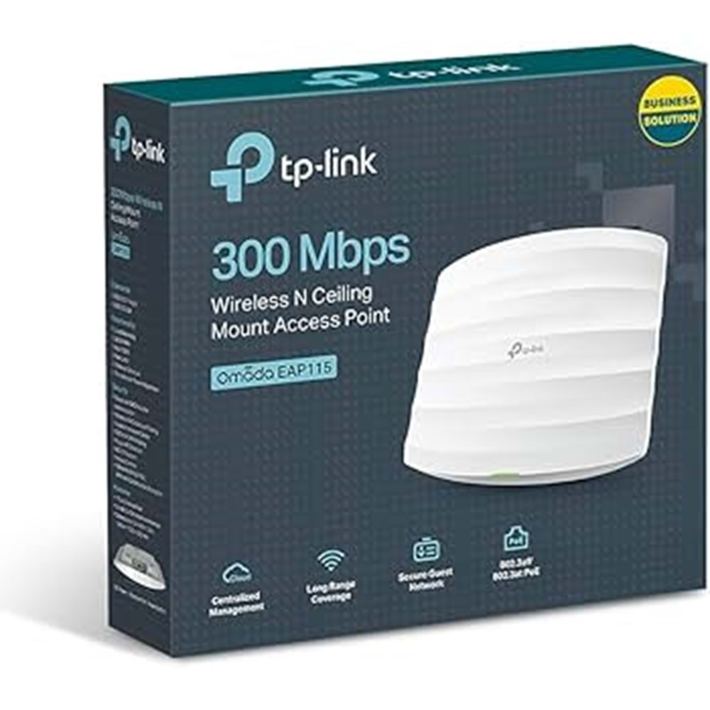 TPLINK EAP115 300MBS KABLOSUZ TAVAN TIPI AP