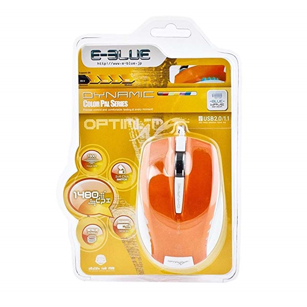 E-BLUE EMS102YE KABLOLU OPTİK MOUSE