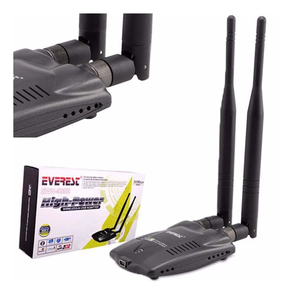 EVEREST EWN-689N 300MBPS MIMO WIRELESS ADAPTOR