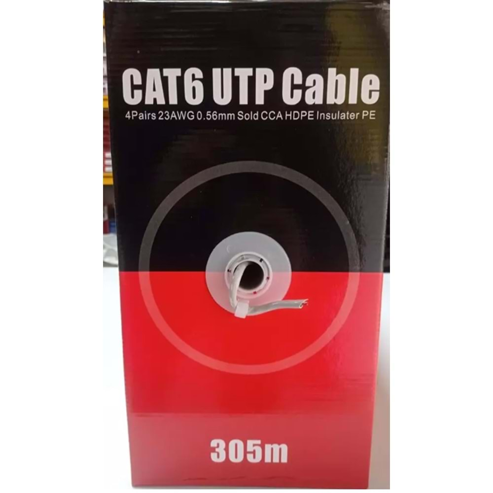 GABBLE GAB-CK305 CAT6 İÇ ORTAM KABLO OD 0.50MM