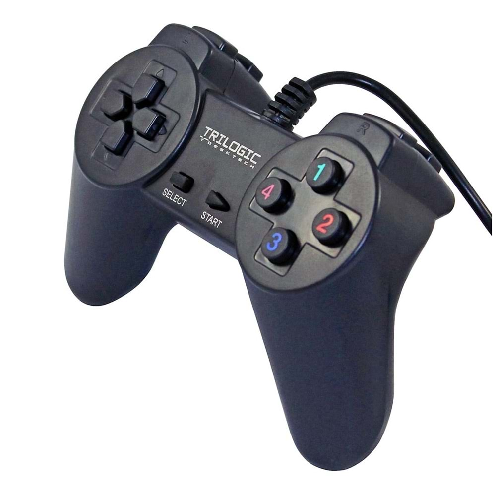 TRILOGIC GP121 USB DIJITAL SİYAH GAMEPAD