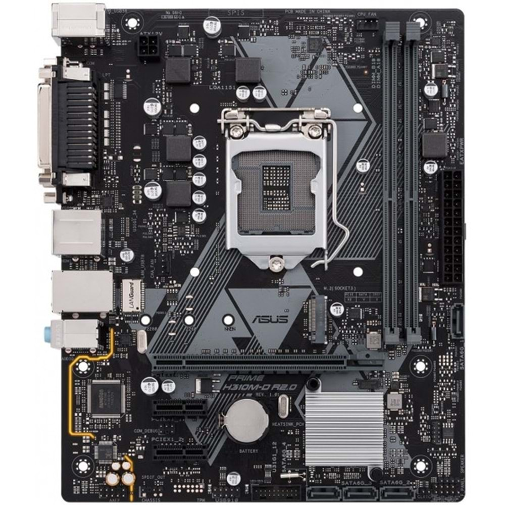 Asus Prime H310M-D R2.0 LGA 1151 Soket Anakart