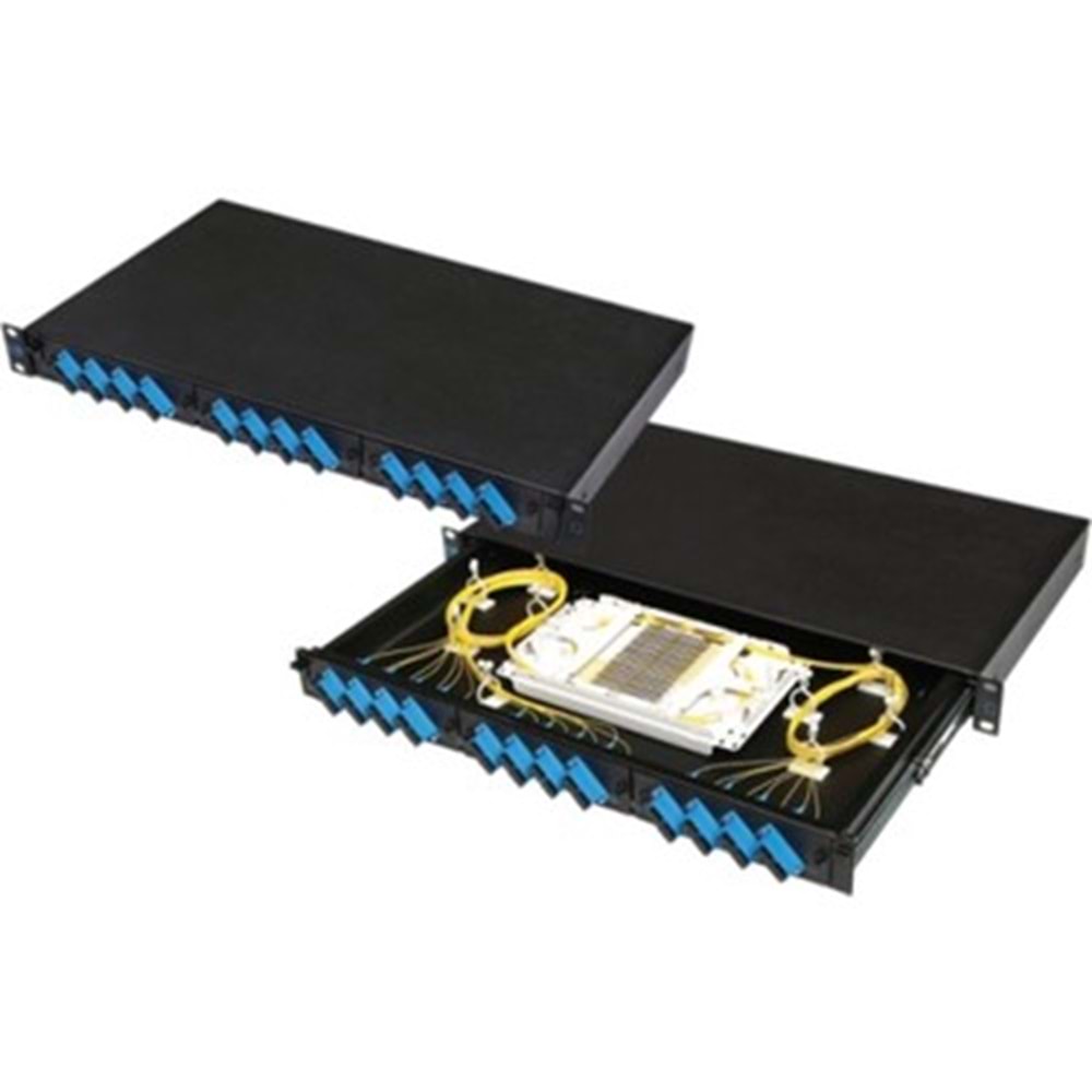 HCS HCS-PFO-10001-1U FİBER OPTİK MODÜLER PATCH PANEL