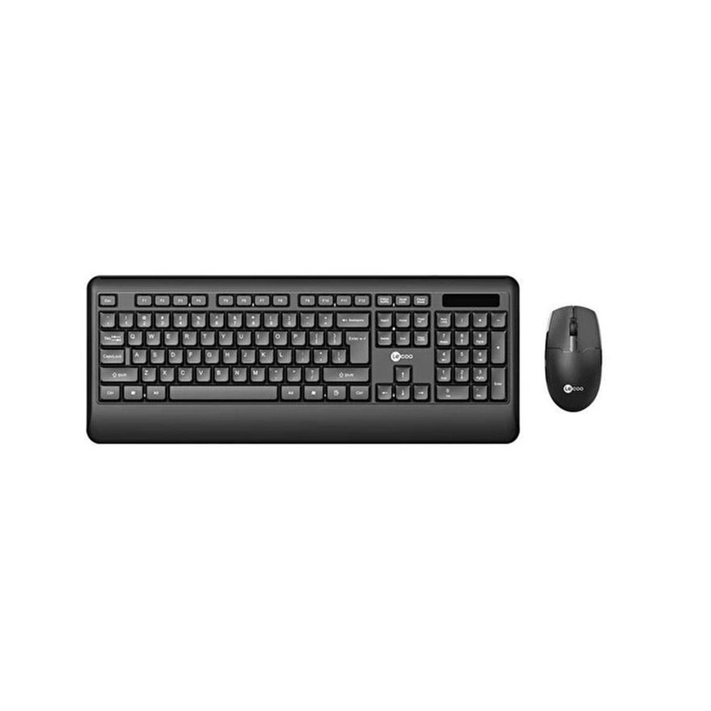 LENOVO LECOO KABLOSUZ TÜRKÇE Q KLAVYE MOUSE SET SİYAH