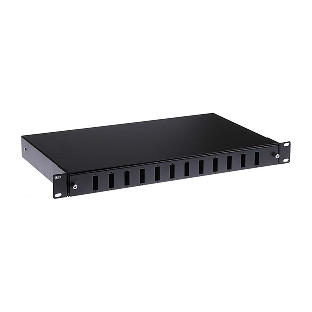 LN-102005-BL-05 1U 12 PORT SC-DX FİBER PATCH PANEL