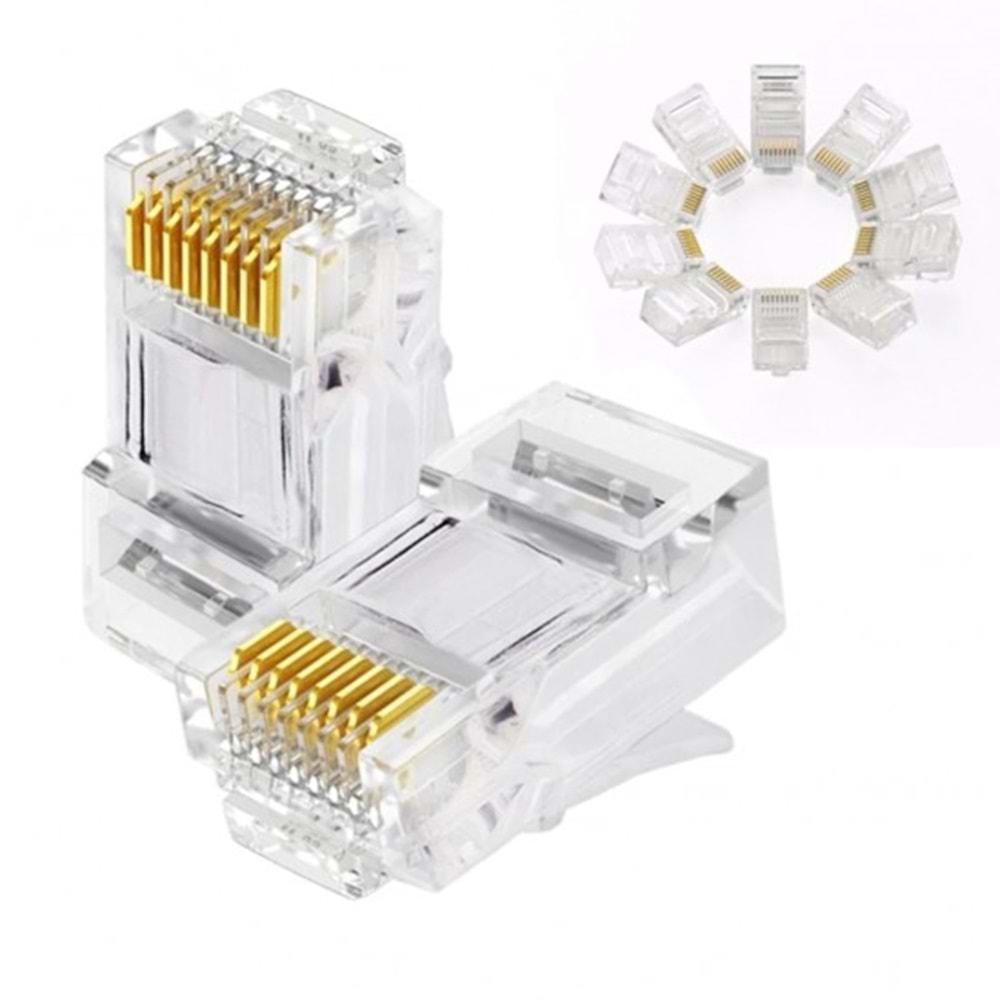 NIVATECH CAT6 RJ45 KONNEKTÖR (100LÜ) NTC-694