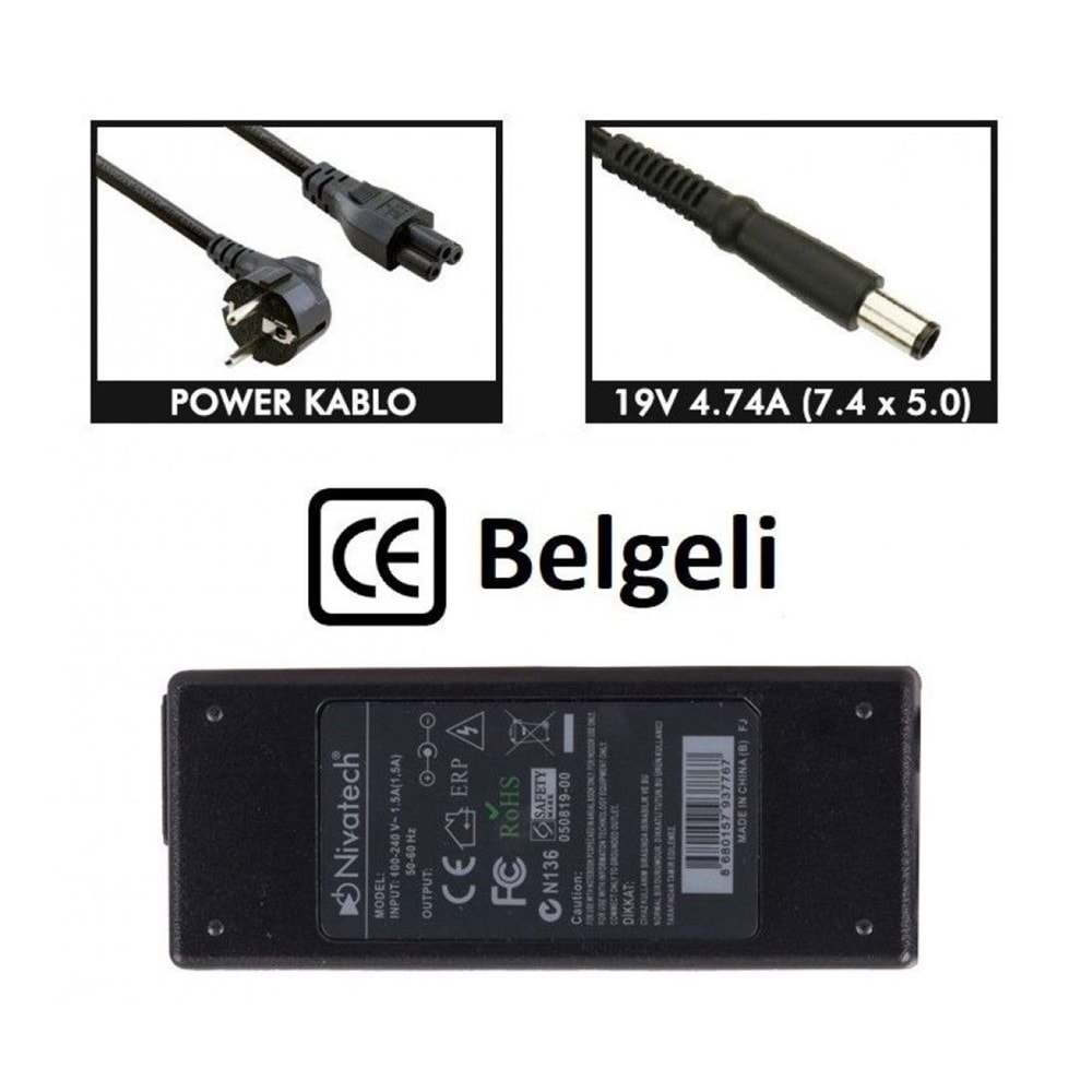 NIVATECH BC915 19.5V-3.33A NOTEBOOK ADAPTÖRÜ