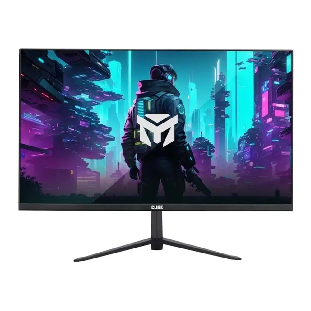 23.8 CUBE PF-24V165F VA 1MS 165HZ HDMI DP USB FHD 1920X1080 FREESYNC VESA RGB SIYAH GAMING SIFIR OLU PIXEL