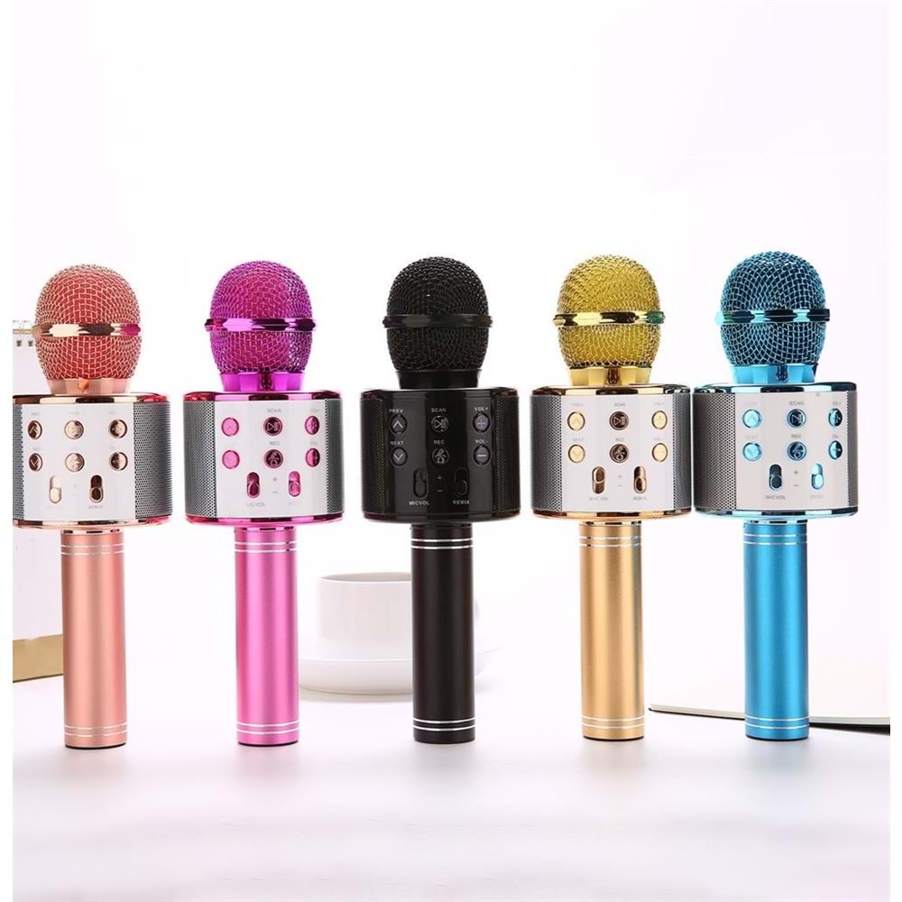 PLATOON WS878 KARAOKE MIKROFON BLUETOOTH SPEAKER