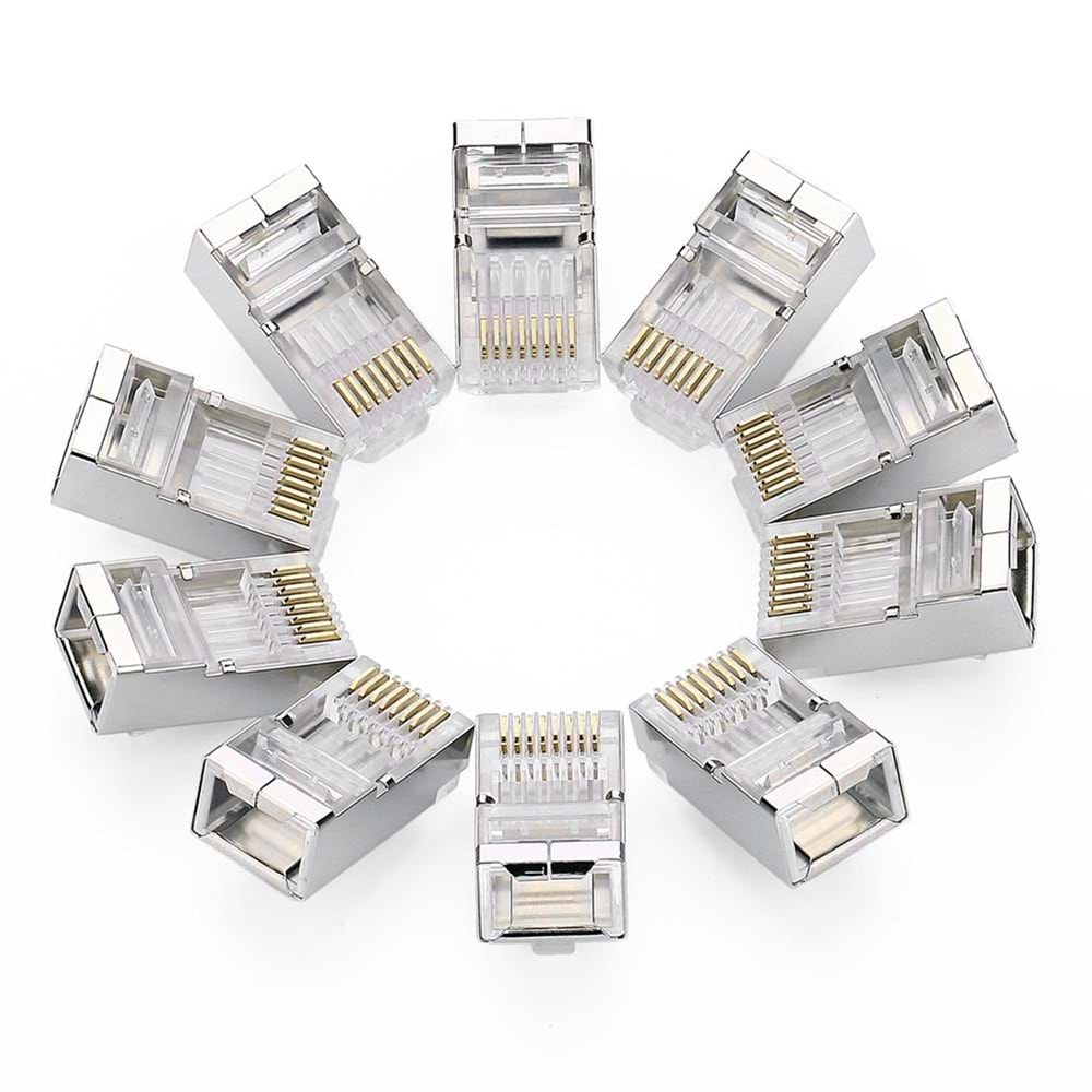 RJ45 CAT6 METAL KONNEKTÖR 50Lİ PAKET