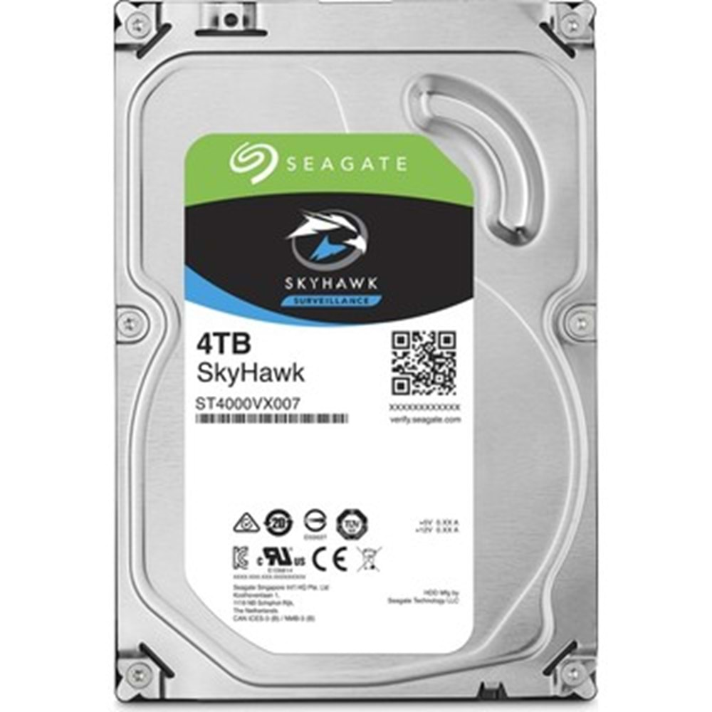 4TB SEAGATE 5900 64MB ST4000VX007 SKYHAWK