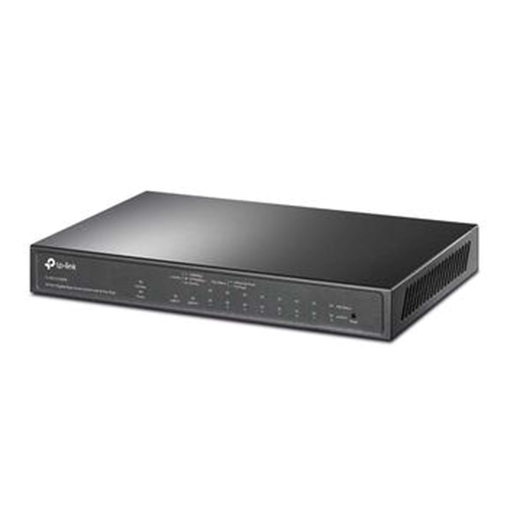 TP-LINK TL-SG1210MPE 8 PORT GIGABIT + 1XRJ45/1XSFP COMBO 123W POE SWITCH