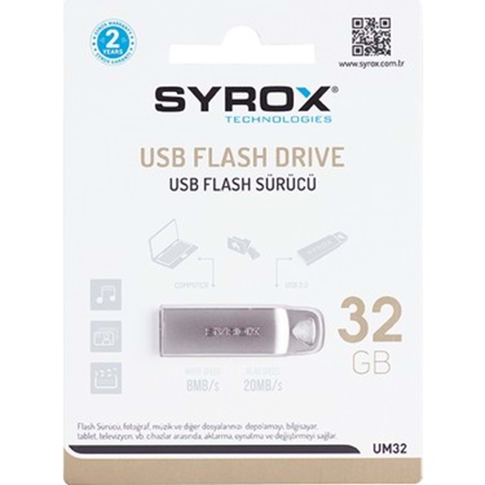 SYROX 32GB USB FLASH BELLEK UM32