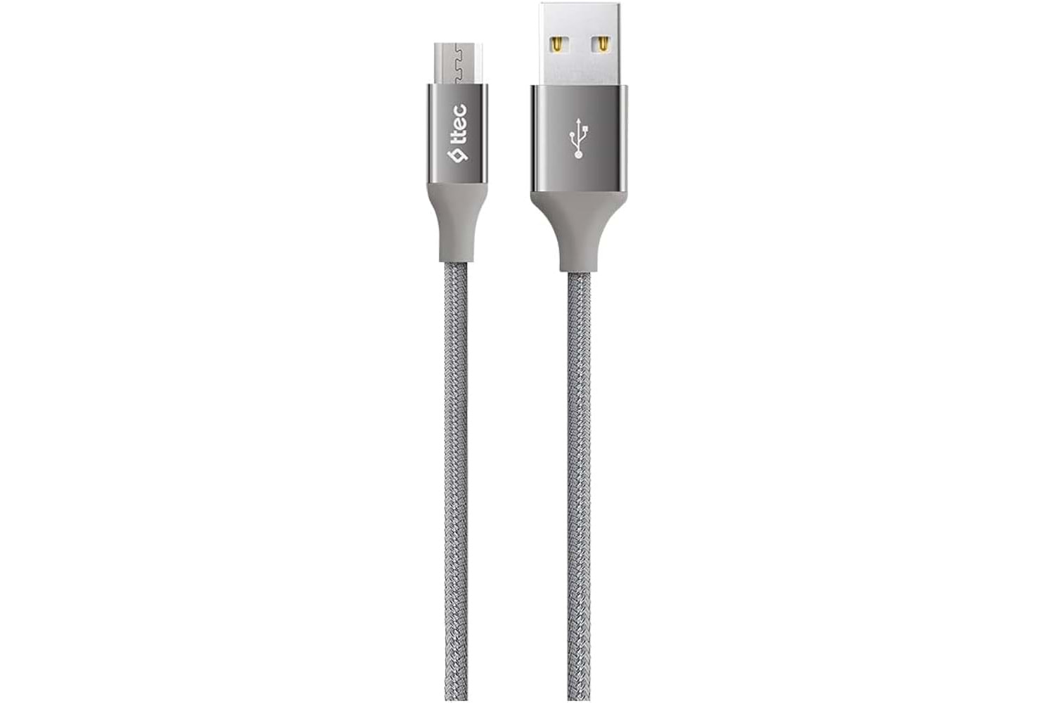 TTEC 2DK11UG UZAY GRISI ALUMI CABLE MIKRO USB ŞARJ KABLOSU