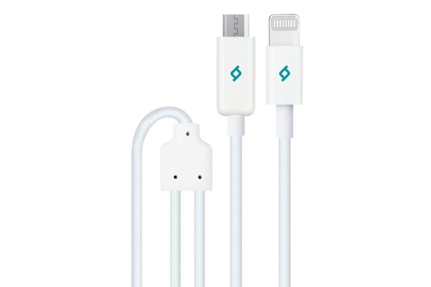 TTEC 2DK14 DUO ŞARJ KABLOSU LIGHTNING MICRO USB KABLO
