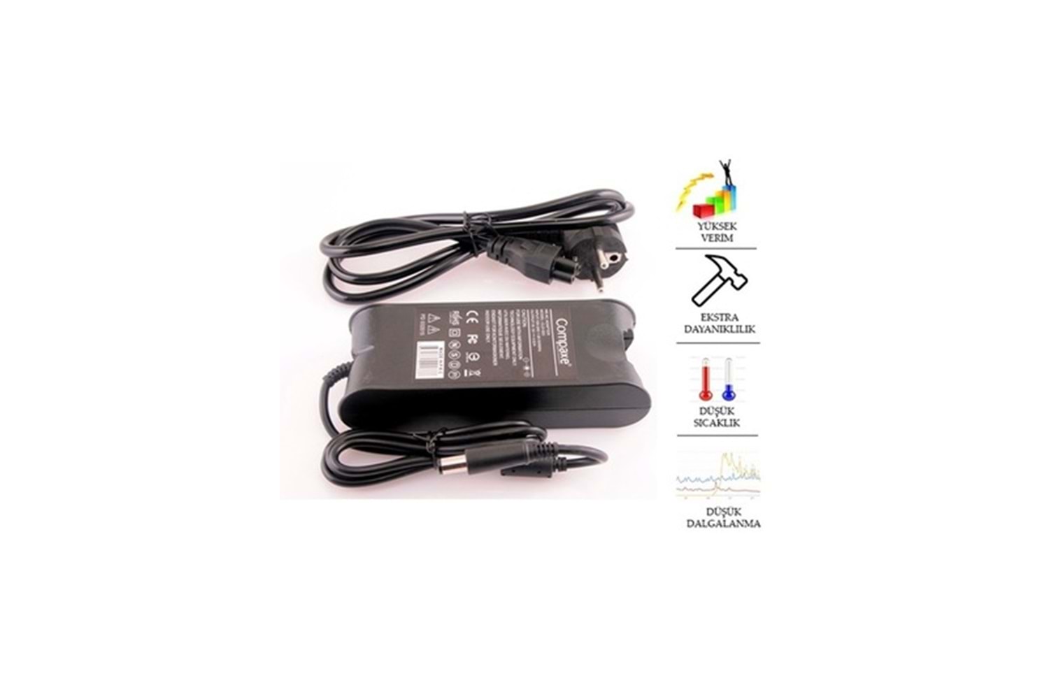 COMPAXE CLD-503 DELL NOTEBOOK ŞARJ ALETİ