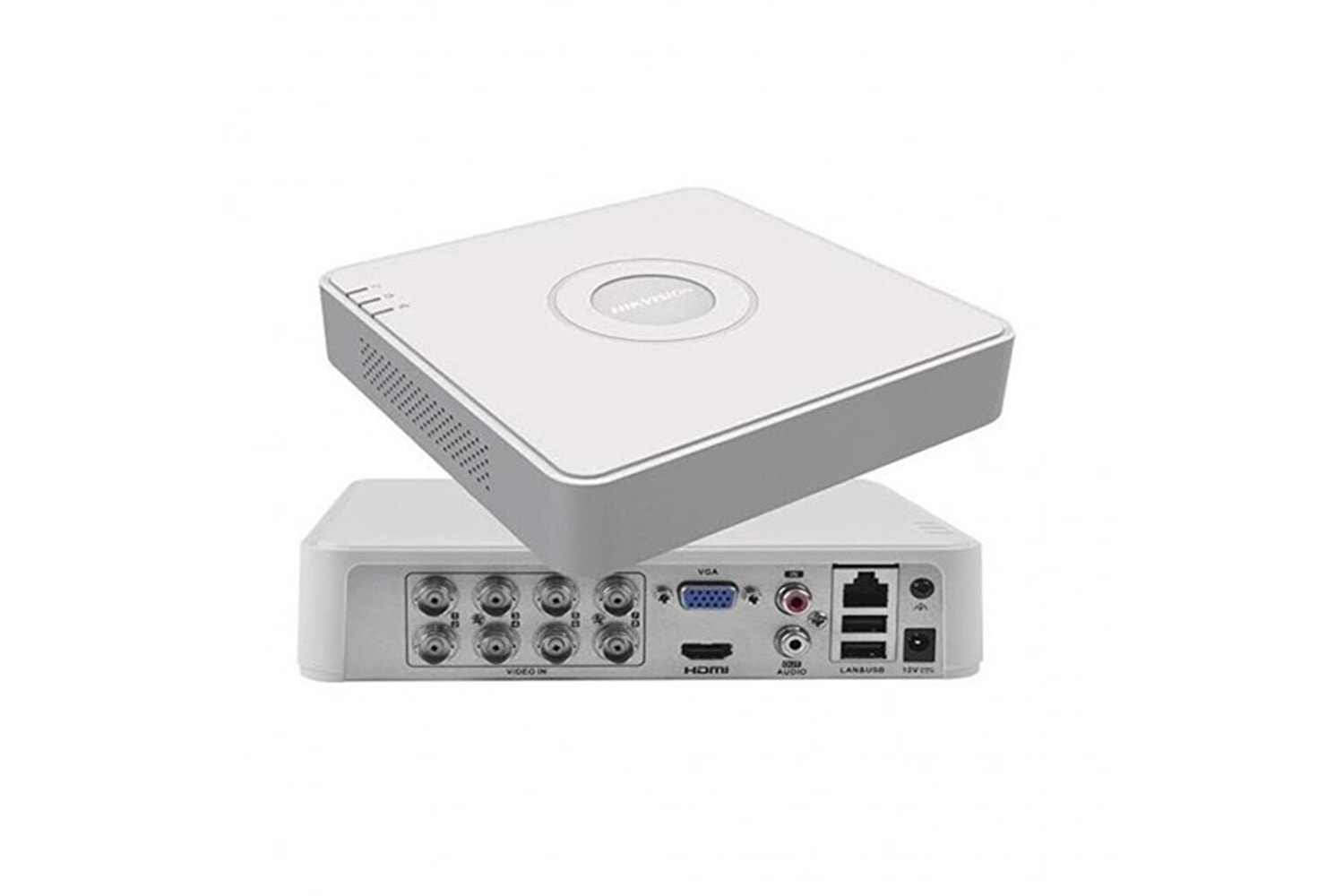HIKVISION DS-7108HGHI-K1 1080P LİTE HD-TVI DVR +2 IP