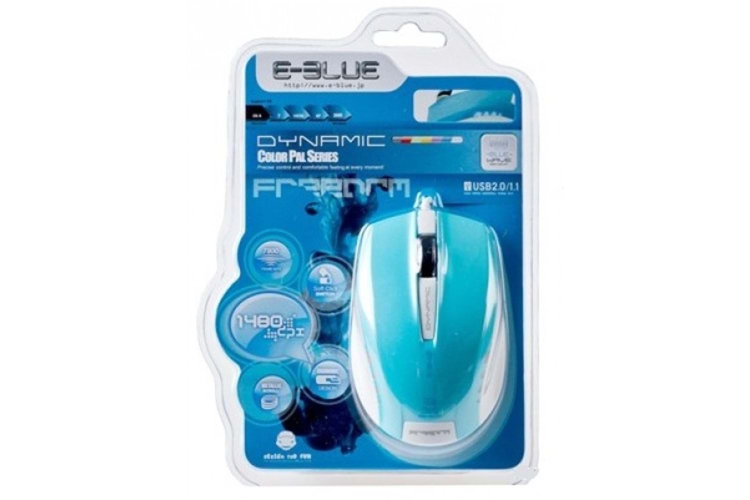 E-BLUE EMS102BL KABLOLU OPTİK MOUSE