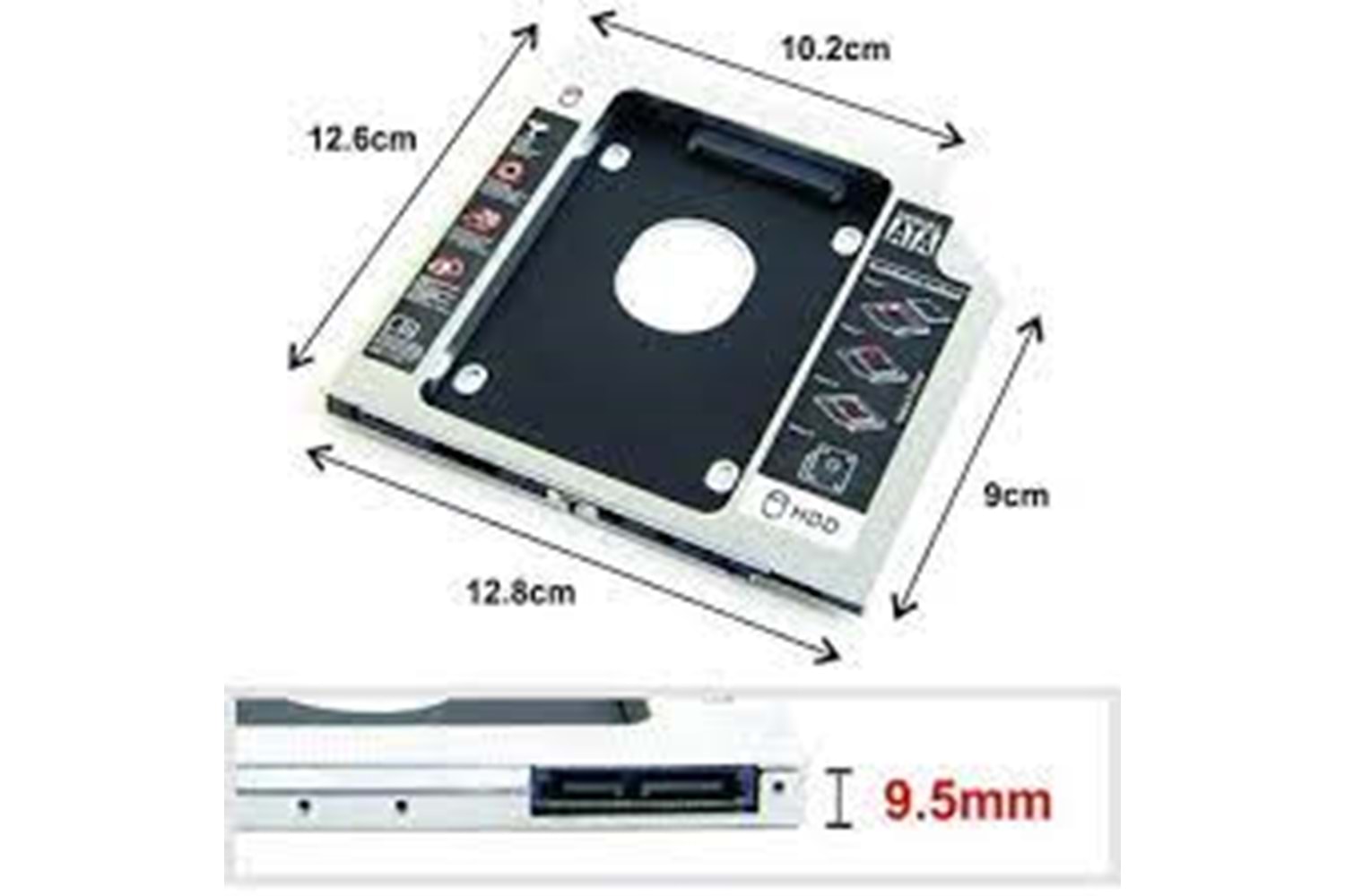 GABBLE 9.5mm HDD KIZAK (G-509)