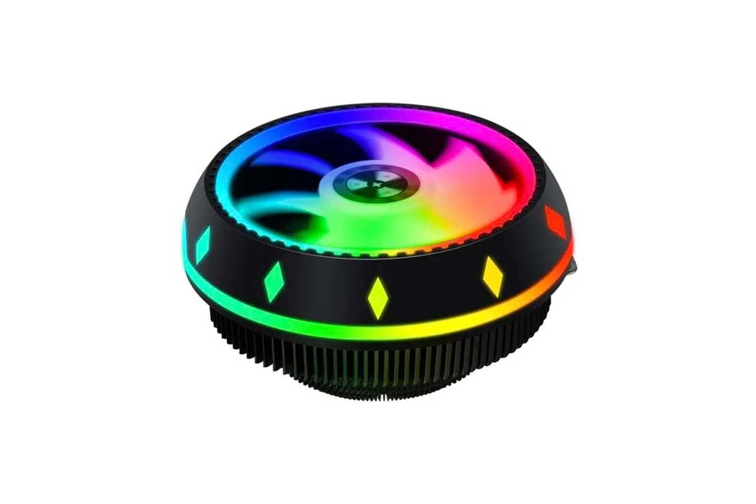 GABBLE GAB-RCF250 RGB Fanlı UFO Tipi CPU Fan