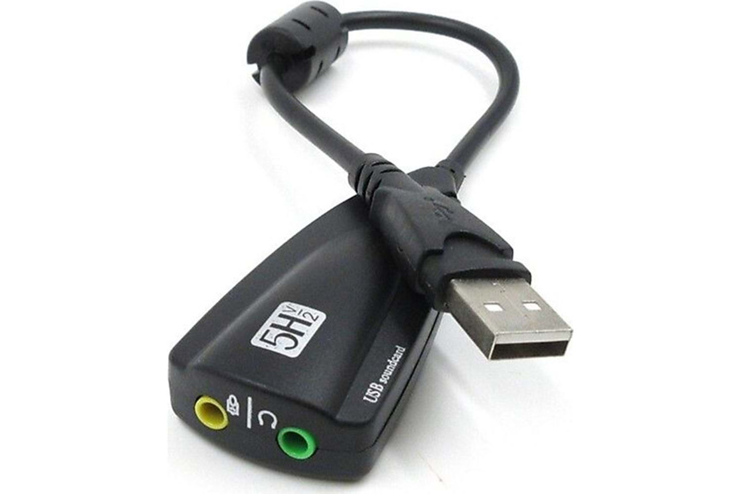GABBLE GAB-USC71 7.1 KANAL 15CM SİYAH USB SES KARTI
