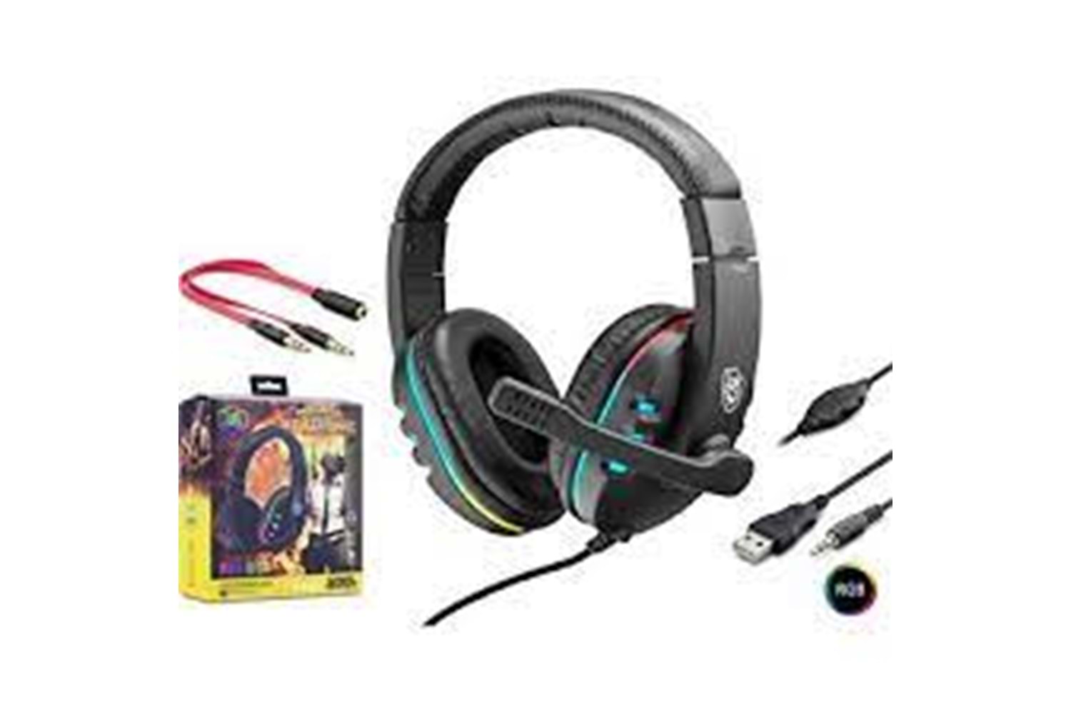 HADRON GM102 OYUNCU GAMER KULAKLIK MIKROFON SETI