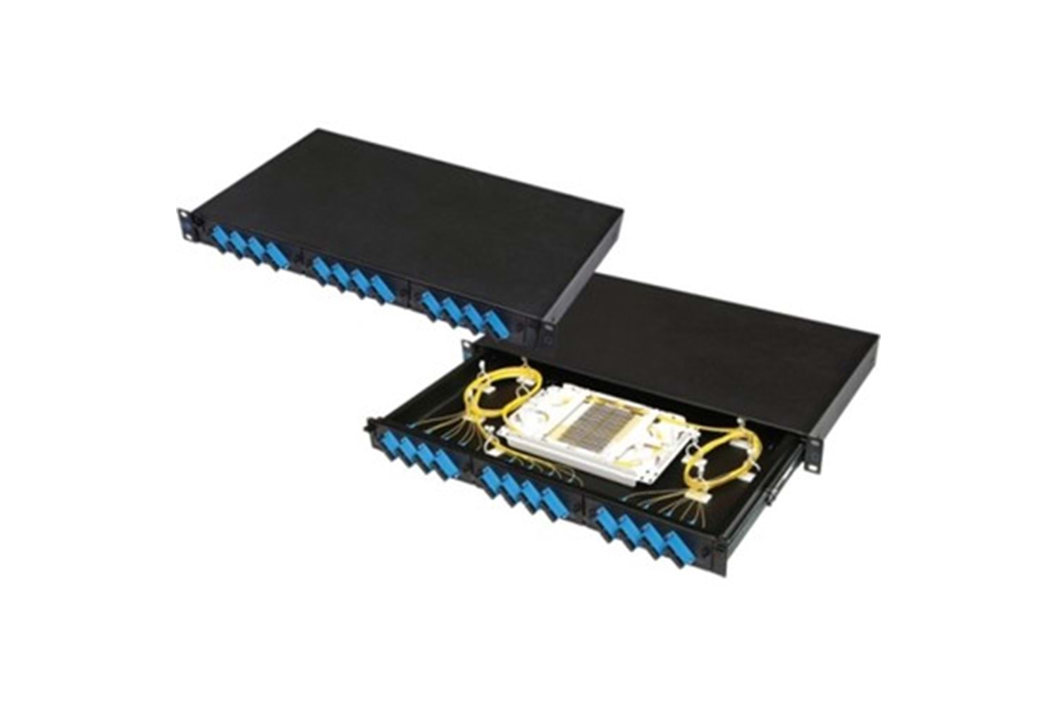 HCS HCS-PFO-10001-1U FİBER OPTİK MODÜLER PATCH PANEL