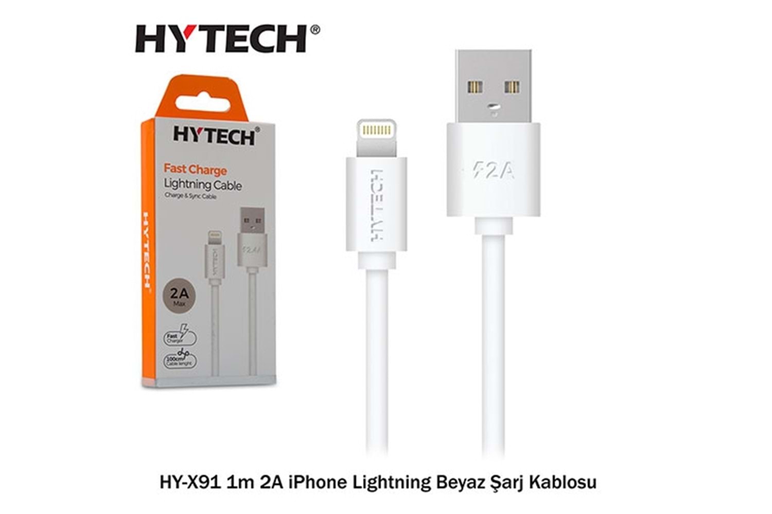 HYTECH HY-240 1M 3A MICRO USB KILIFLI GOLD DATA + ŞARJ KABLOSU