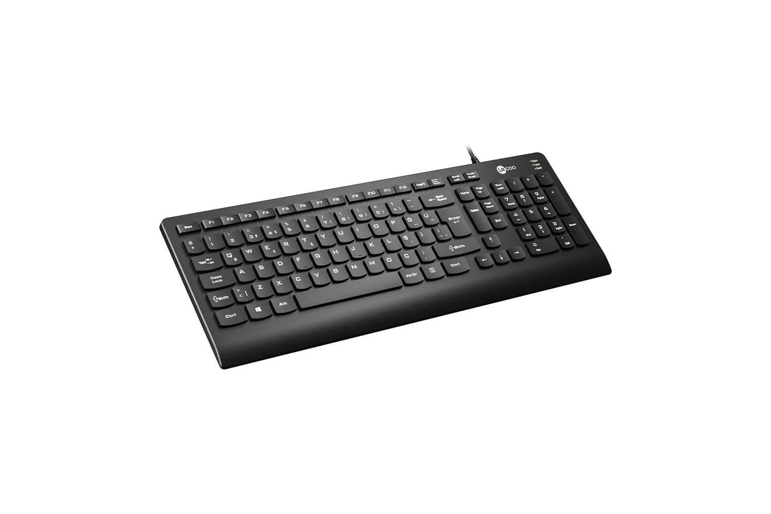 LENOVO LECOO USB KABLOLU TÜRKÇE Q KLAVYE SİYAH