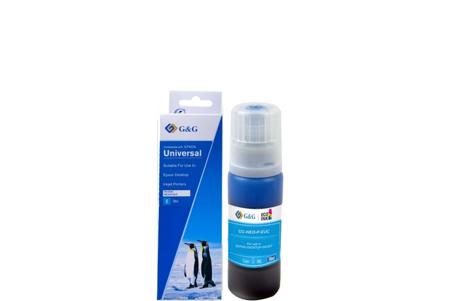 G&G NEI3-P-EUC-70ML-D EPSON 103C CYAN L3250