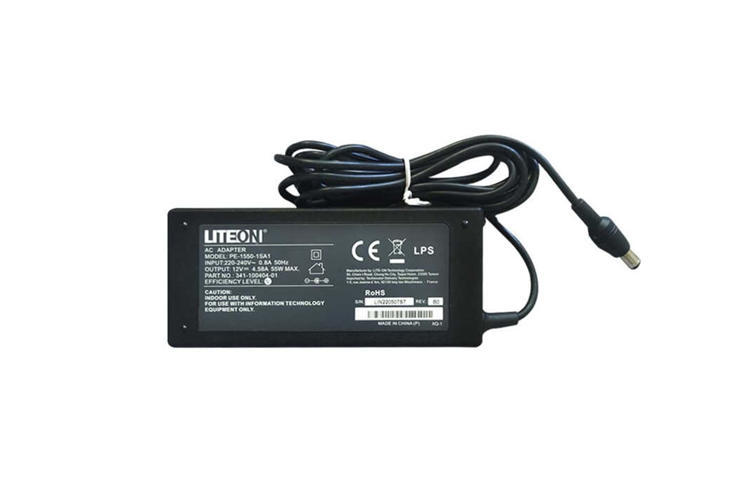 LITEON AC ADAPTÖR PE-1550 12V 5A 5.5*2.5