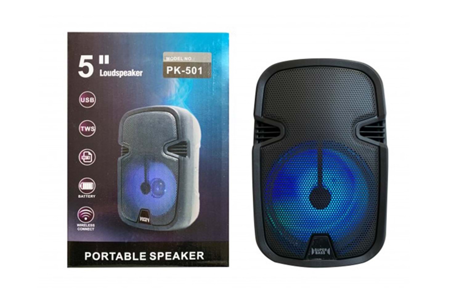 PLATOON PL-4352 BLUETOOTH SPEAKER USB SD FM