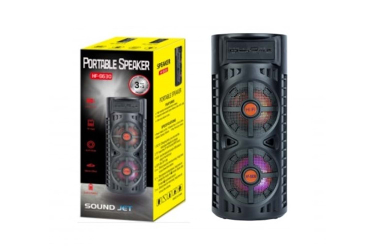 PLATOON PL-4430 BLUETOOTH SD USB IŞIKLI 3İNÇ SPEAKER