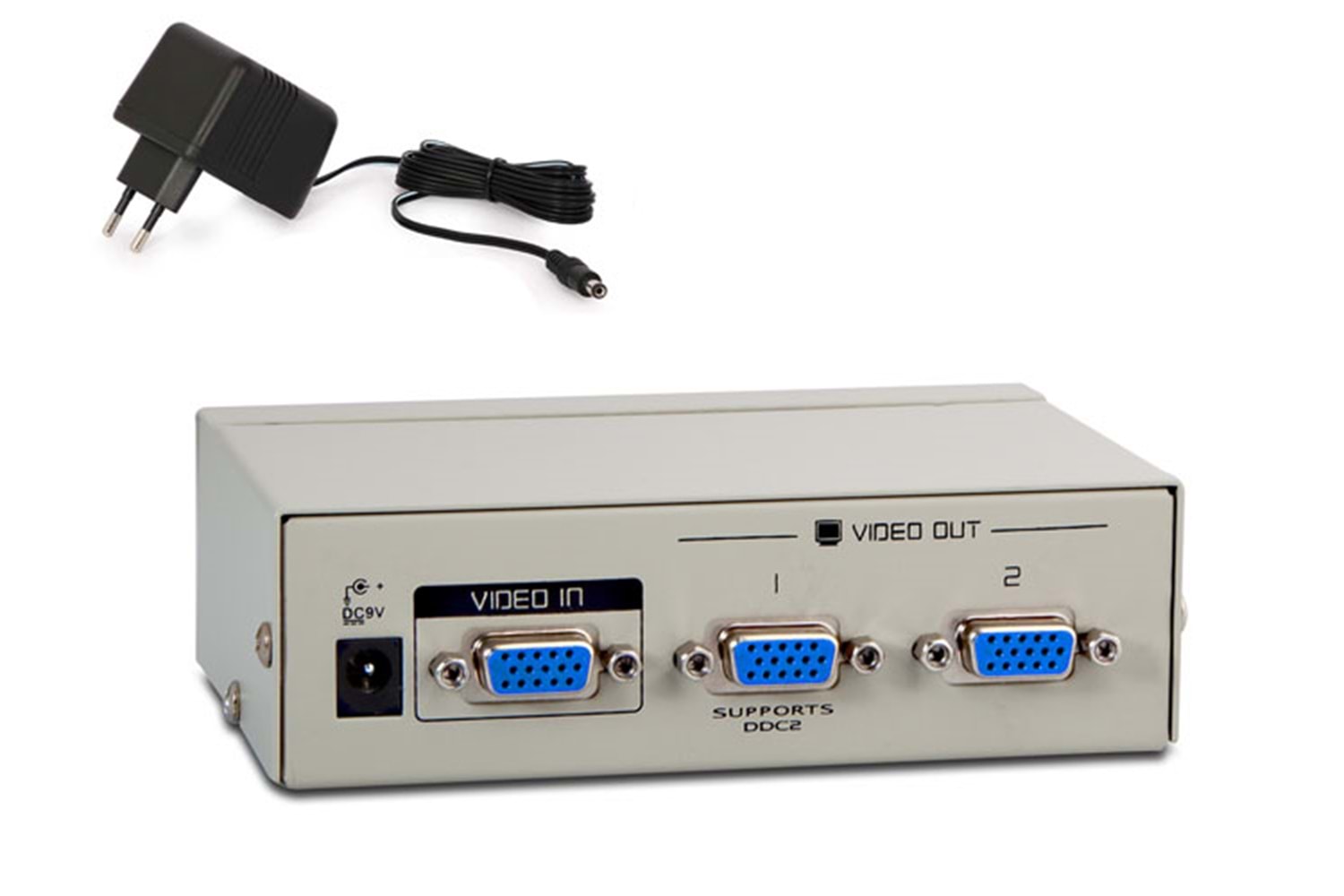 S-LINK SL-2502 2 VGA 250MHZ MONİTÖR SPLITTER