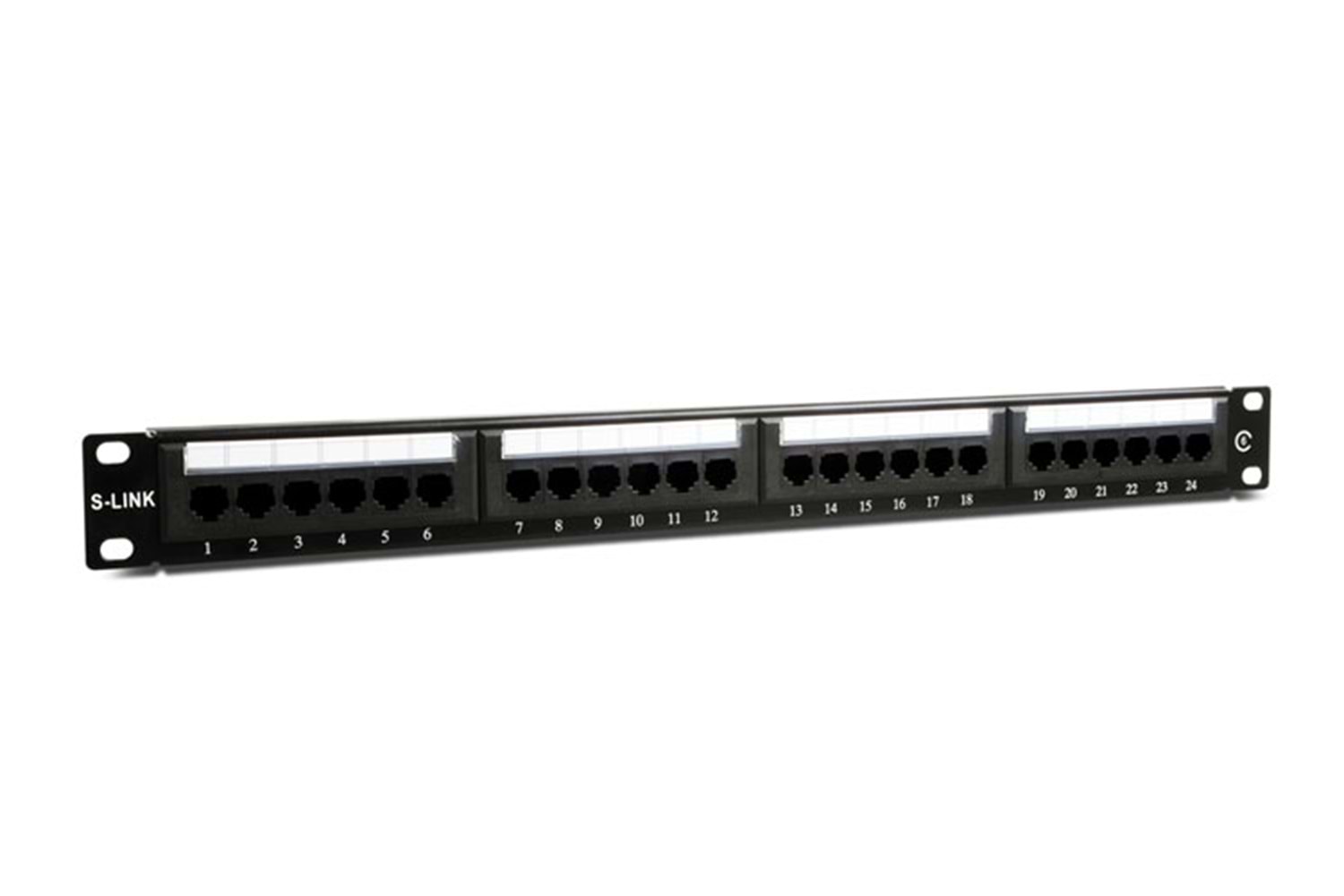 S-link SL-F624 24 Lü UTP CAT6 Patch Panel