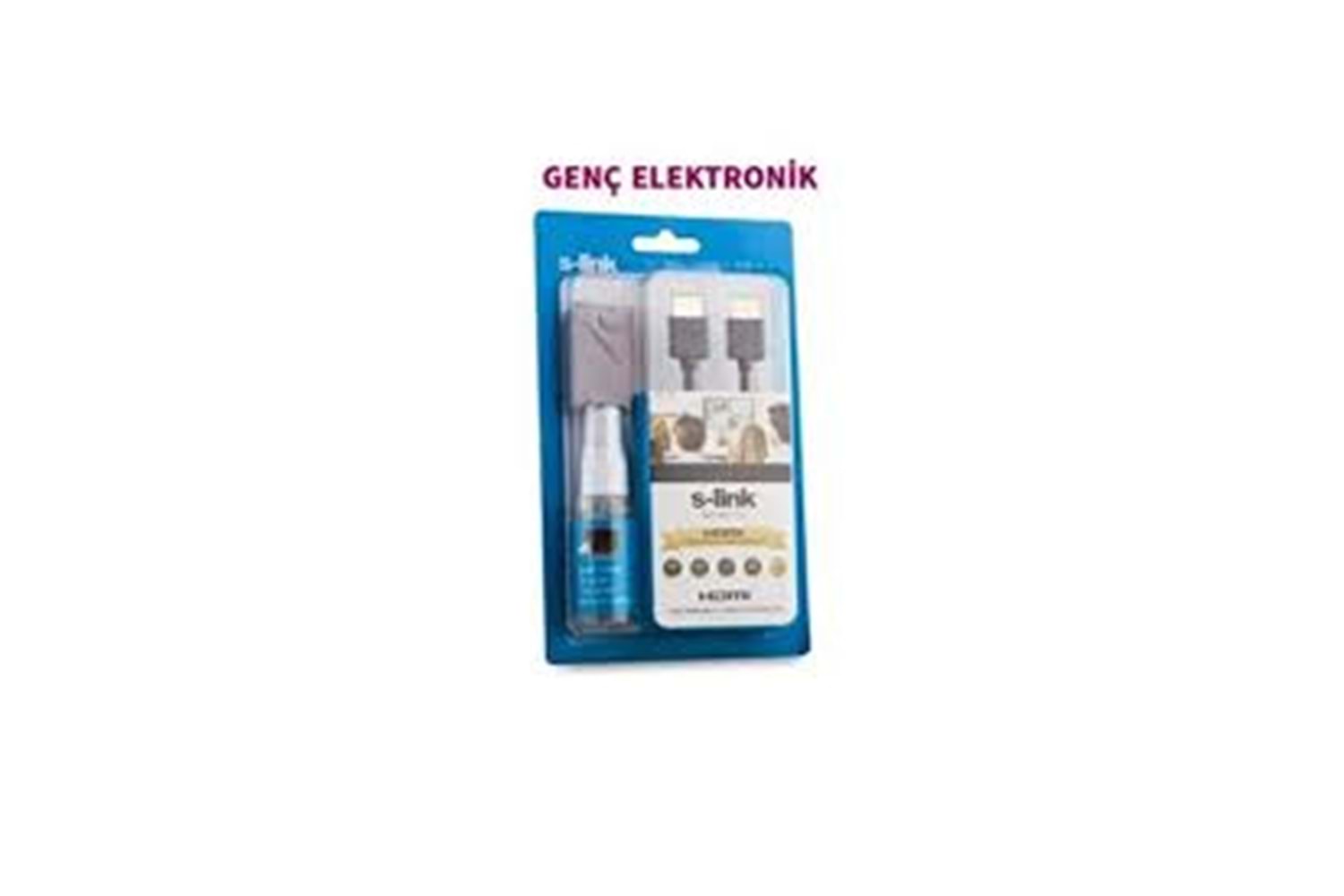 SLINK SLX-370 HDMI M/M 1.5 TEMIZLEME SPREY + HDMI KABLO