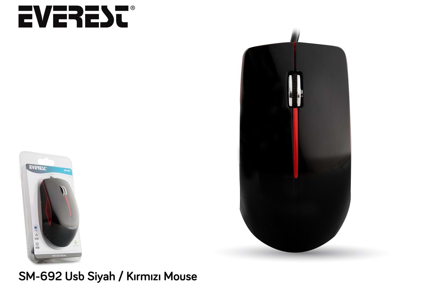Everest SM-692 Usb Kablolu Mouse