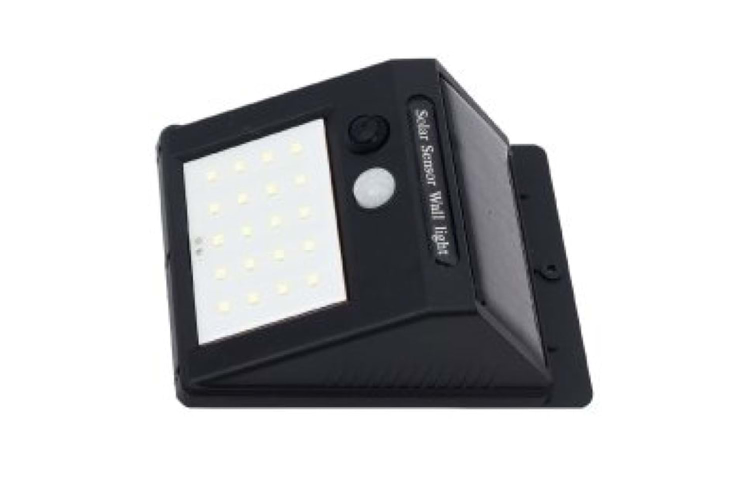 SOLAR GÜNEŞ ENERJİLİ SENSÖRLÜ DUVAR APLİĞİ 1200MAH