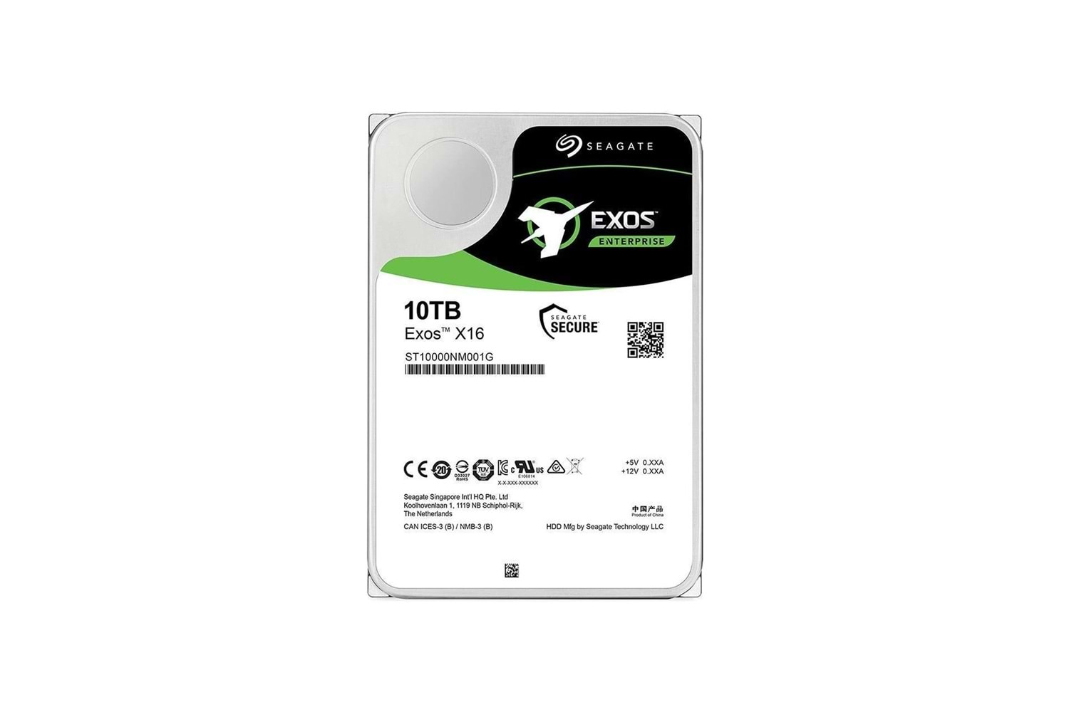 10 TB 3.5 SEAGATE EXOS 7200RPM 256MB ST10000NM001G SATA X16 512E