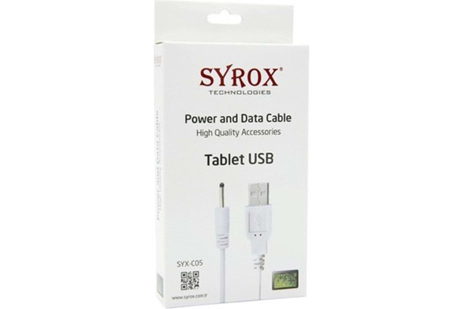 SYROX SYX-C05 İNCE UÇLU TABLET ŞARJ KABLOSU