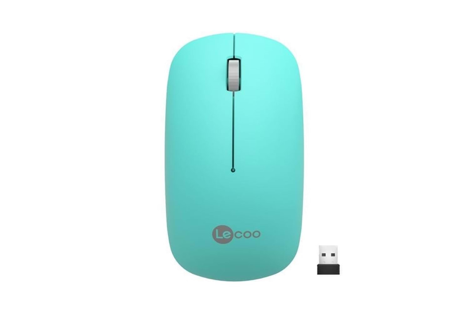 LENOVO LECOO USB OPTİK KABLOSUZ MOUSE TURKUAZ WS214-T