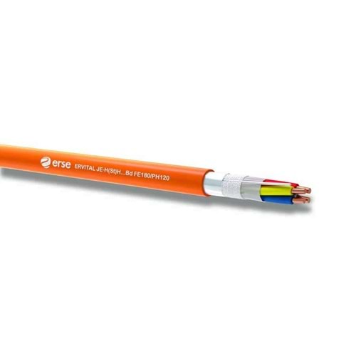 ERSE 2*2*0,8+0,8 JE-H(ST)H FE180 PH120 YANGIN KABLOSU
