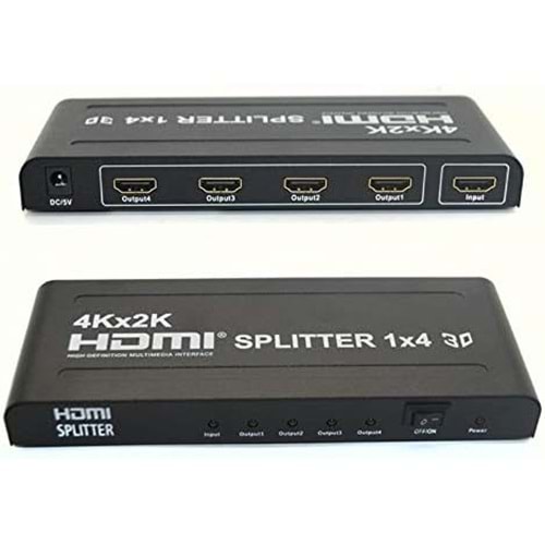 HADRON HD200 HDMI SPLITTER 4 PORT