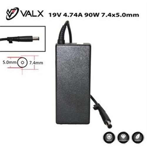 VALX 19V - 4.74A (4,8*1,7) 90W HP/ASUS ŞARJ ALETİ