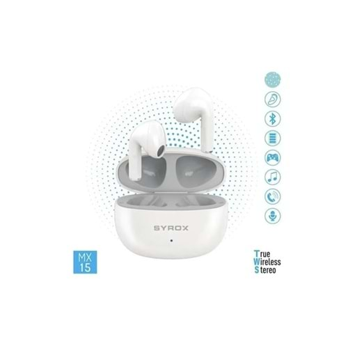 SYROX MX15 TWS BLUETOOTH KULAKLIK