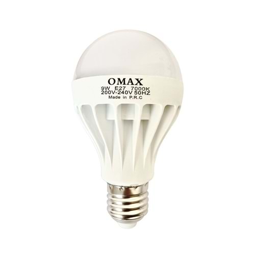 OMAX 9W LED AMPÜL - 12Lİ PAKET