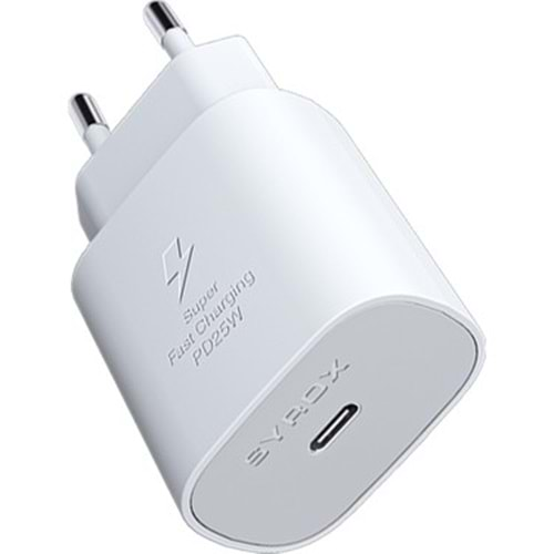 SYROX PD25B 25W 3.0A TEK ŞARJ ADAPTOR KAFA