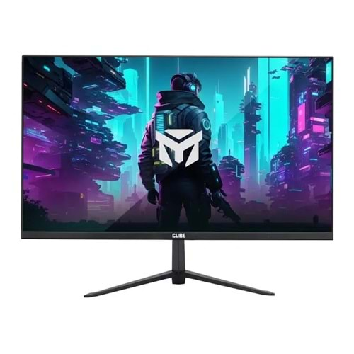 23.8 CUBE PF-24V165F VA 1MS 165HZ HDMI DP USB FHD 1920X1080 FREESYNC VESA RGB SIYAH GAMING SIFIR OLU PIXEL